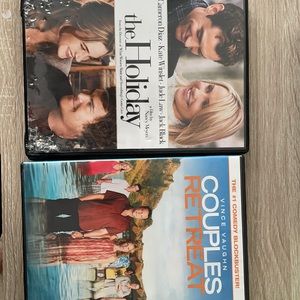 DVD’s 📀 The Holiday and Couples Retreat